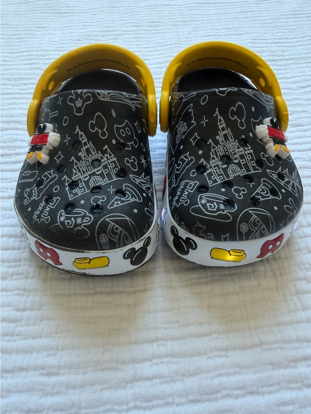 Disney Mickey Toddler Light Up Crocs